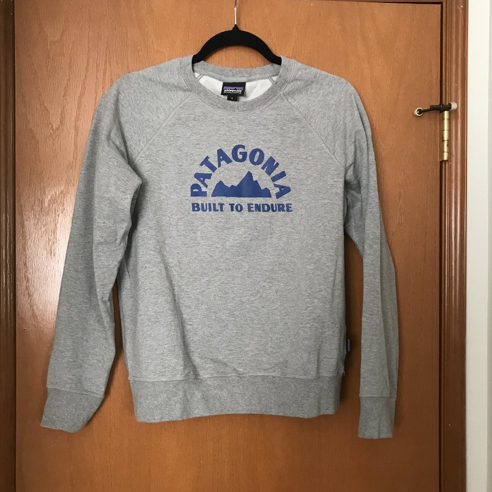 Patagonia Women's Geologers Ahnya Crewneck Sweatshirt - Small - Gray